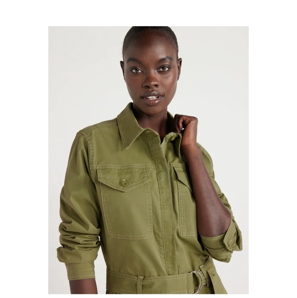 FREE ASSEMBLY GREEN STRETCHY SIZE XXL JUMPSUIT - Picture 5 of 6